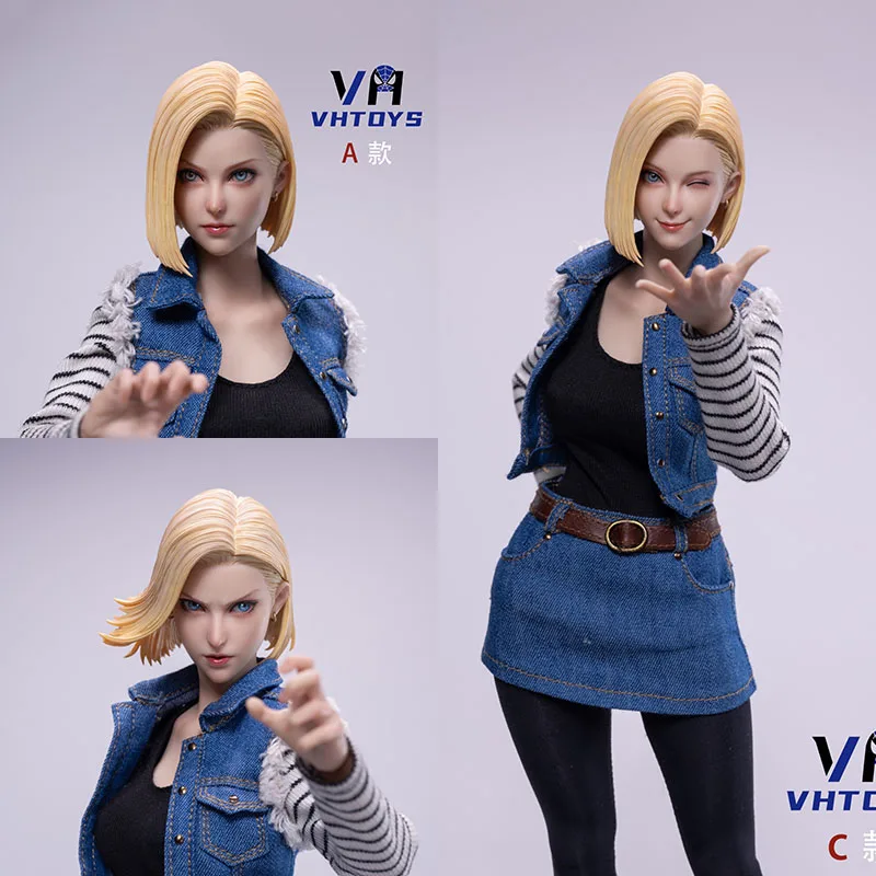 VHTOYS AH001 Модель головы с подвижными глазами в масштабе 1/6, совместимая с 12-дюймовыми телами фигурок TBL Worldbox JIAOU VC Pale Action Figure Body
VHTOYS AH001 Модель головы с подвижными глазами в масштабе 1/6, совместимая с 12-дюймовыми телами фигурок TBL Worldbox JIAOU VC Pale Action Figure Body