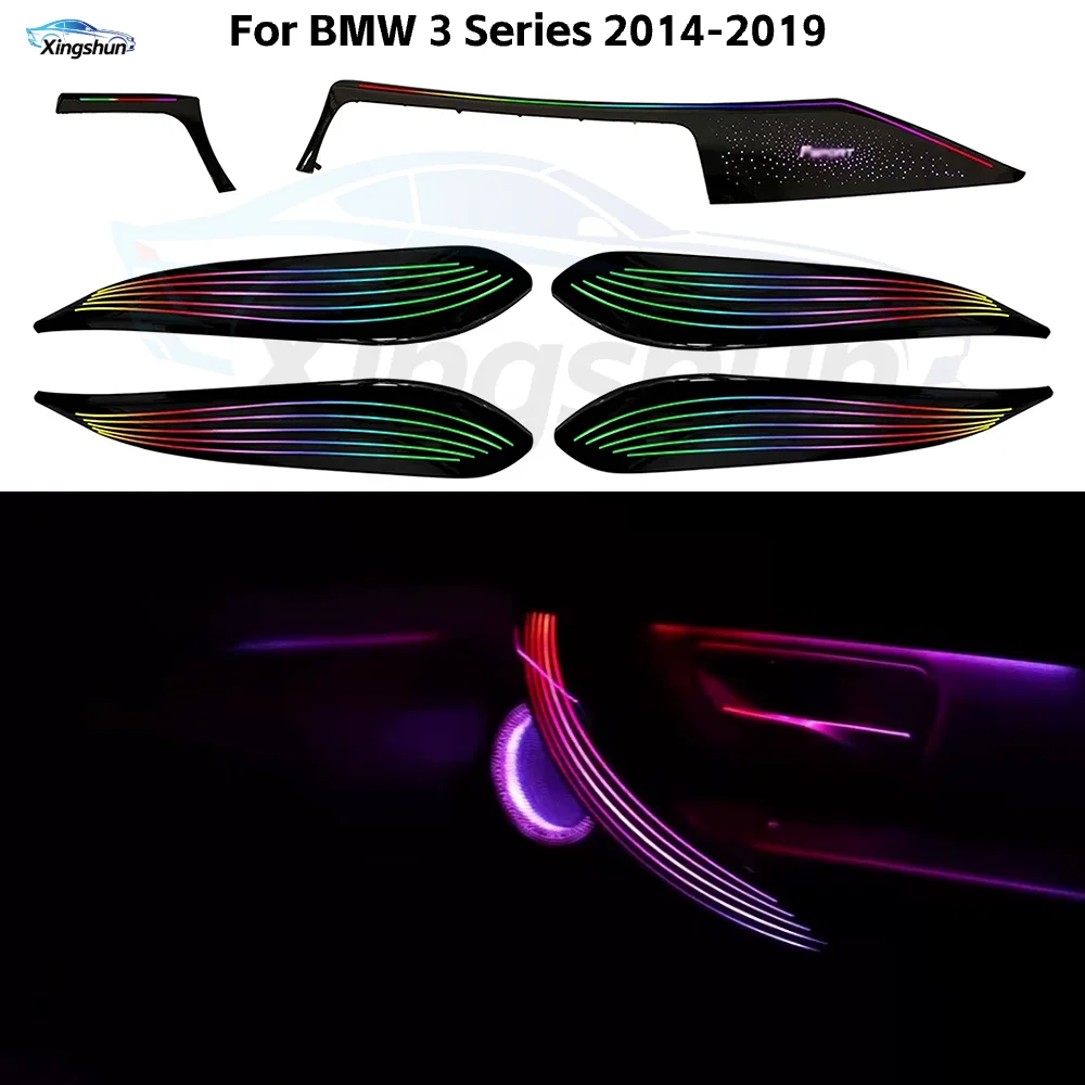 Upgrade Symphony Ambient Lighting Kit for BMW 3 Series 2014-2019 F30 340i Interior LED Light Accessories Trim Panel
Upgrade Symphony Ambient Lighting Kit for BMW 3 Series 2014-2019 F30 340i Interior LED Light Accessories Trim Panel