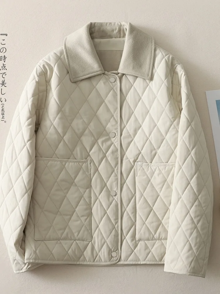 Ele Casual Cotton Jaet Women's Thiened Winter Coat with Flap Collar And Cotton Filling Lightweight Warm Top
Ele Casual Cotton Jaet Women's Thiened Winter Coat with Flap Collar And Cotton Filling Lightweight Warm Top