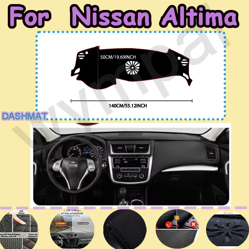 For Nissan Altima 2013-2018 Car Dashboard Cover Avoid Light Pad Instrument Platform Cover
For Nissan Altima 2013-2018 Car Dashboard Cover Avoid Light Pad Instrument Platform Cover