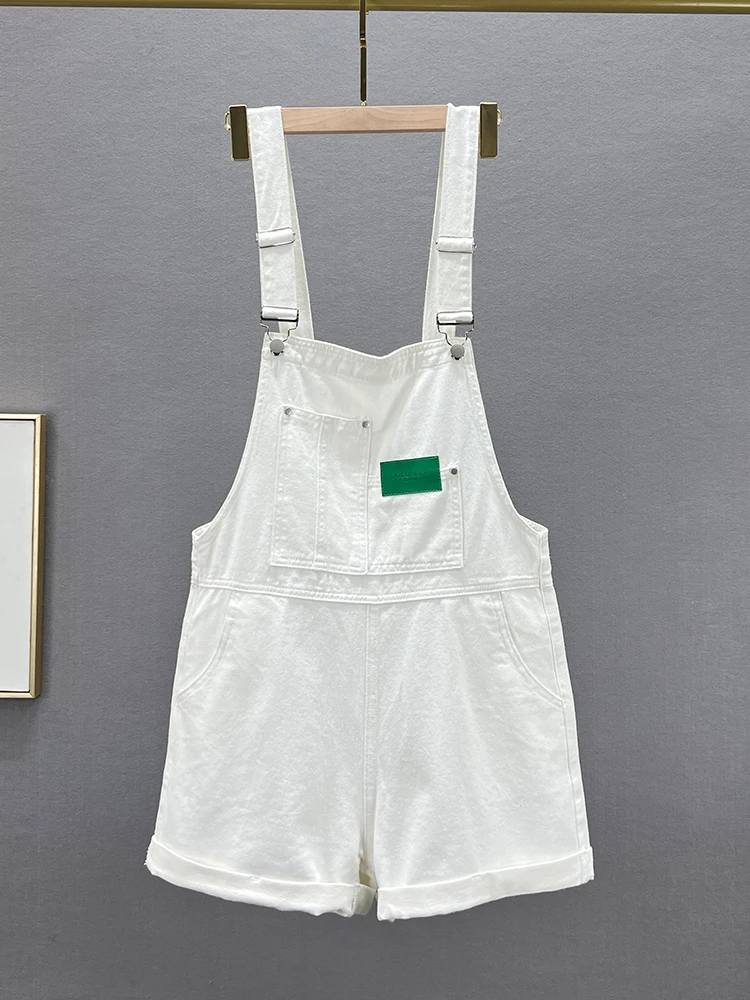 High Waist Denim Overalls Women's Five-Quarter Length Summer Loose Slimming BF Versatile Turn-Up Shorts Trendy Casual Jeans
High Waist Denim Overalls Women's Five-Quarter Length Summer Loose Slimming BF Versatile Turn-Up Shorts Trendy Casual Jeans