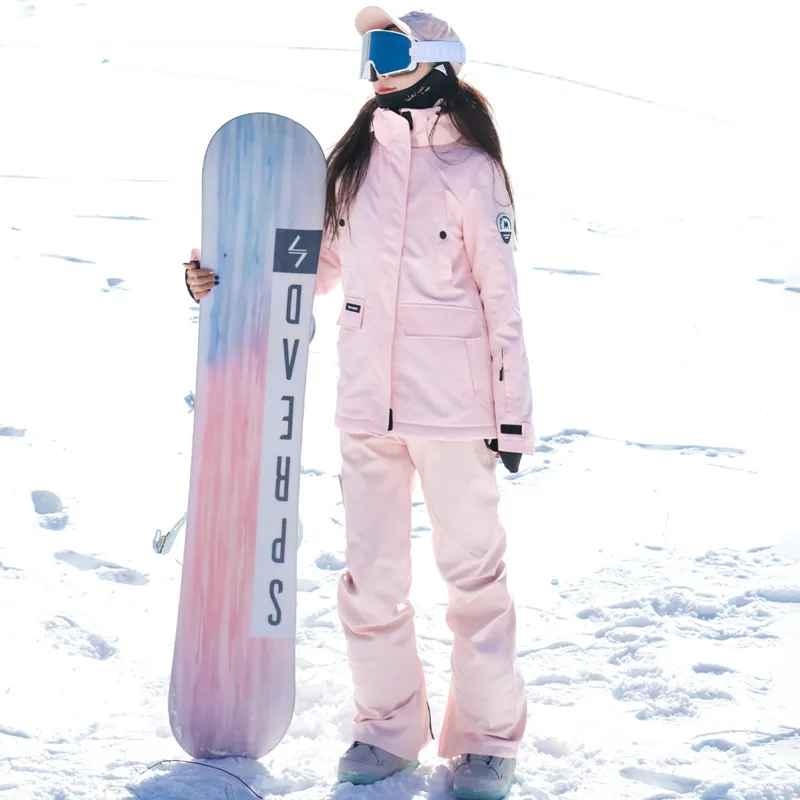 New Fashion Skiing Clothes Women Winter Single Double Board Windproof Waterproof Warm Outdoor Thick Hooded Skiing Clothes Women
New Fashion Skiing Clothes Women Winter Single Double Board Windproof Waterproof Warm Outdoor Thick Hooded Skiing Clothes Women