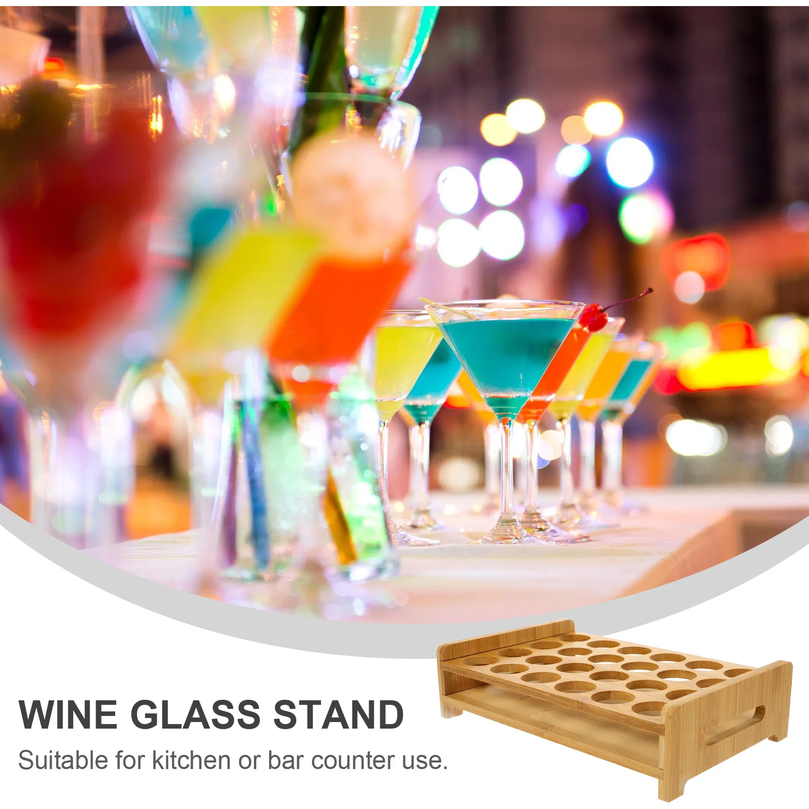 Glass Display Stand Cups Holder Wood Tray Shots Dispenser Glasses Organizer KTV Supplies Storage Rack Home Bar Party Gift
Glass Display Stand Cups Holder Wood Tray Shots Dispenser Glasses Organizer KTV Supplies Storage Rack Home Bar Party Gift