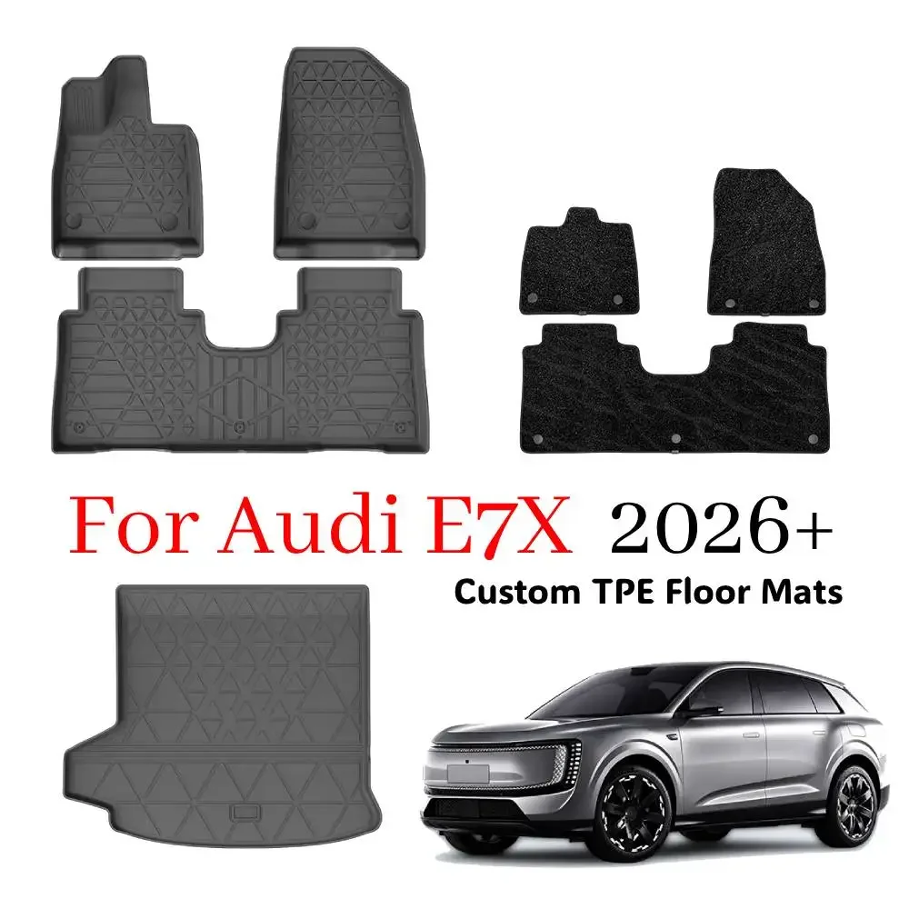 For Audi E7X 2026+ Custom TPE Floor Mats Auto Interior Duty Waterproof Non-slip Carpets Protector Foot Tools fit Audi E7X 2026
For Audi E7X 2026+ Custom TPE Floor Mats Auto Interior Duty Waterproof Non-slip Carpets Protector Foot Tools fit Audi E7X 2026