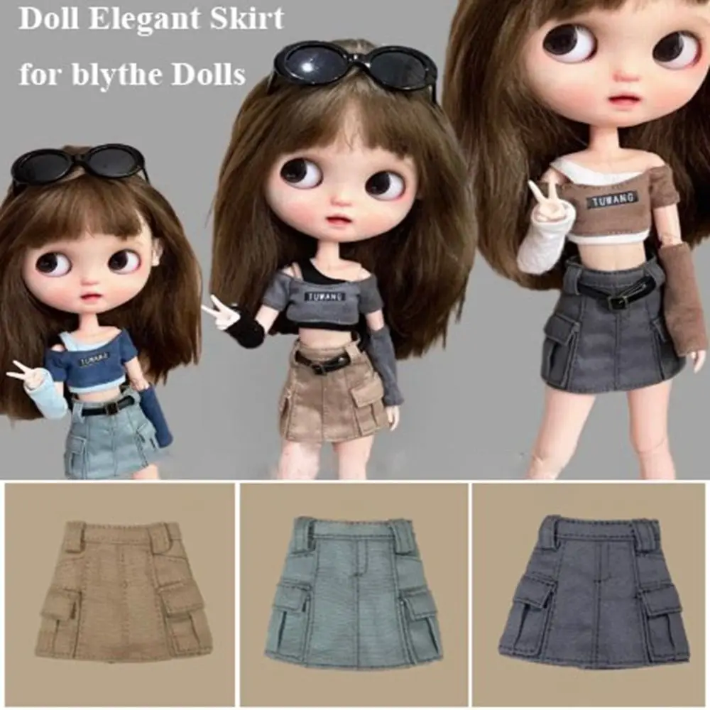 Casual Wear Doll Elegant Skirt Mini DIY Accessories Short Skirt Clothes Cute Doll Workwear Skirt for for blythe Dolls
Casual Wear Doll Elegant Skirt Mini DIY Accessories Short Skirt Clothes Cute Doll Workwear Skirt for for blythe Dolls