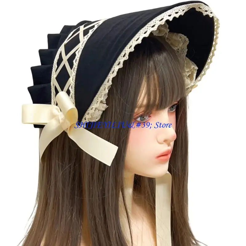 E21F Stylish Bonnet Hat for Women Teens Theme Party Seasonal Fashion Head Accessory Anime Hat For Cocktail Party Photography
E21F Stylish Bonnet Hat for Women Teens Theme Party Seasonal Fashion Head Accessory Anime Hat For Cocktail Party Photography