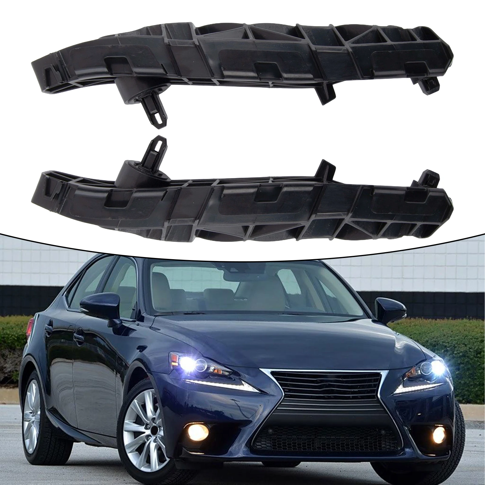 1pair Front Bumper Holder Bracket Support Left Right Side 52536-53011 52535-53011 For Lexus For IS250 For IS350 Base C F Sport
1pair Front Bumper Holder Bracket Support Left Right Side 52536-53011 52535-53011 For Lexus For IS250 For IS350 Base C F Sport