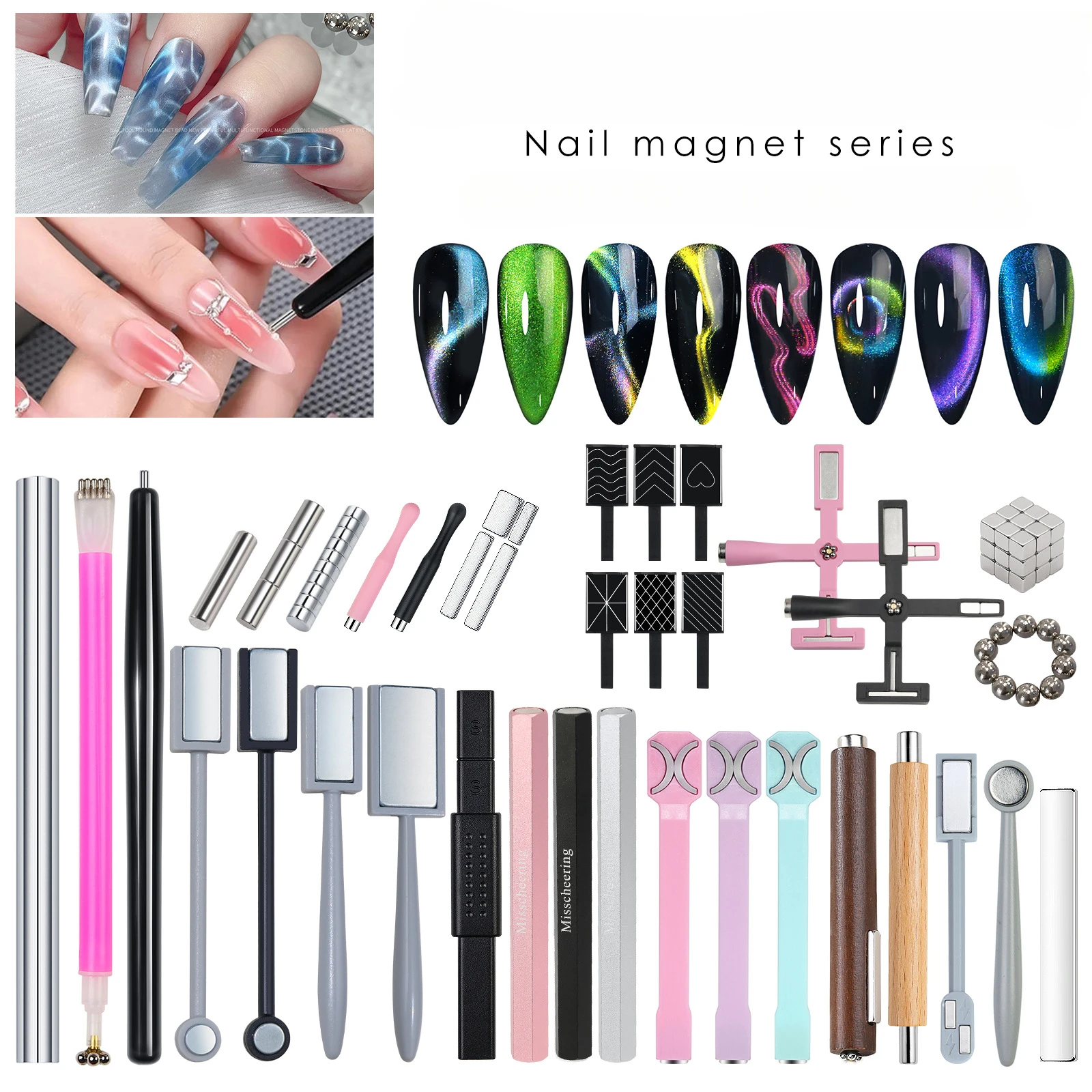 1PC Nail Art Magnetic Stick 3-in-1 Multifunctional Strong Gel Polish Magnet Pen For Cat Eye Nail Gel Effect Tools Manicure Desig
1PC Nail Art Magnetic Stick 3-in-1 Multifunctional Strong Gel Polish Magnet Pen For Cat Eye Nail Gel Effect Tools Manicure Desig