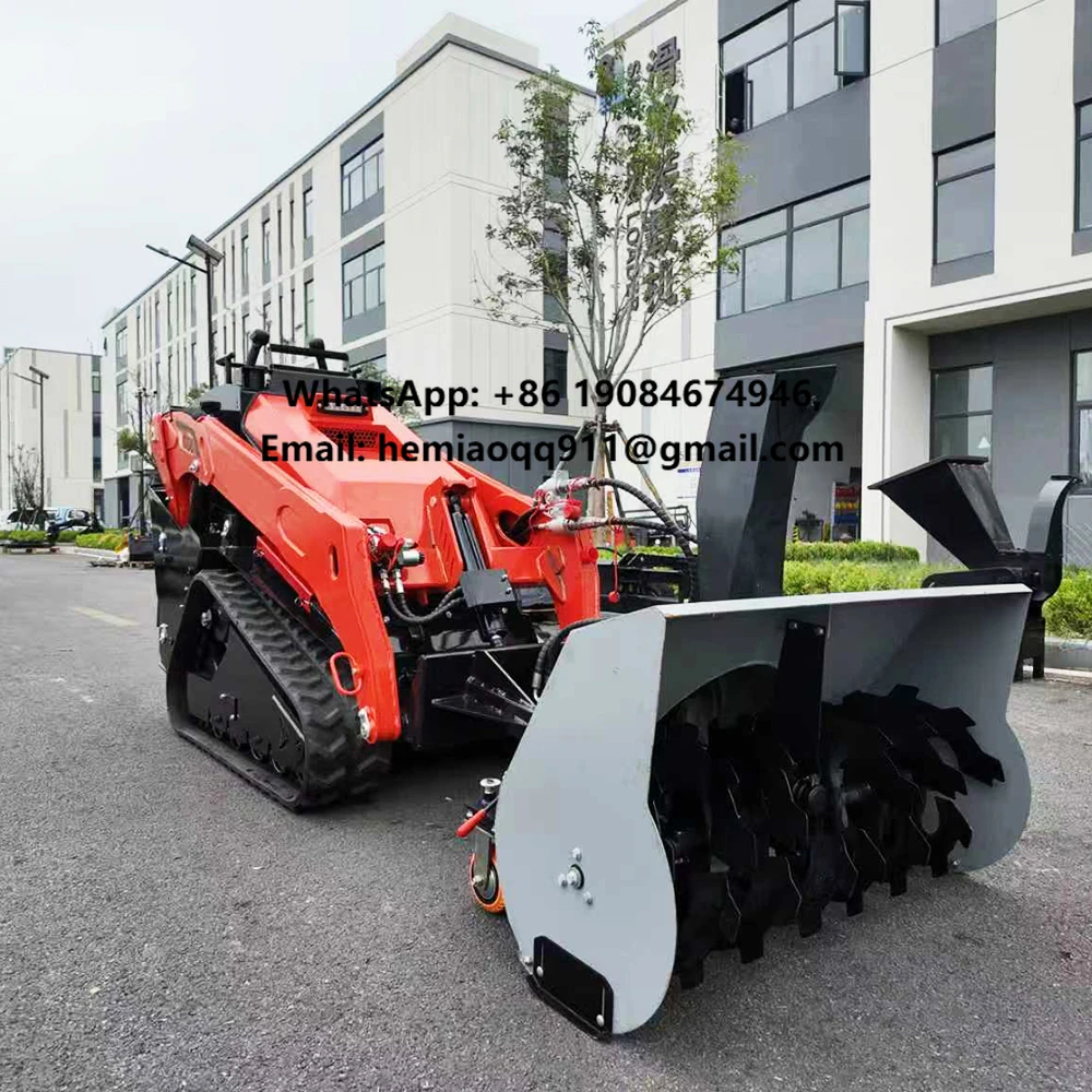 Mini Loader Standing Type Engineering Machinery 500kg 1000kg Track Skid Steer Loader with Attachments
Mini Loader Standing Type Engineering Machinery 500kg 1000kg Track Skid Steer Loader with Attachments