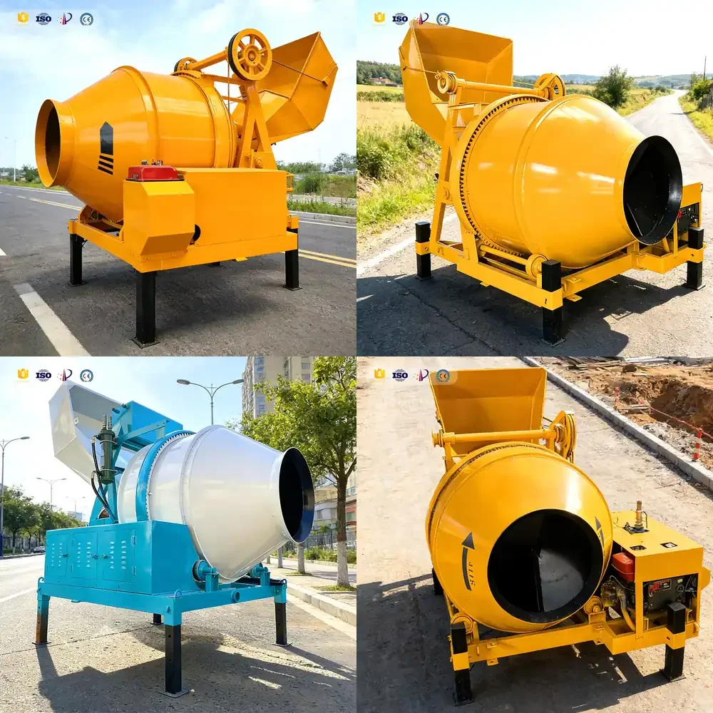 JZC750 Concrete Mixer Drum Mixer Machine 750L Heavy Portable with Hydraulic Lift
JZC750 Concrete Mixer Drum Mixer Machine 750L Heavy Portable with Hydraulic Lift