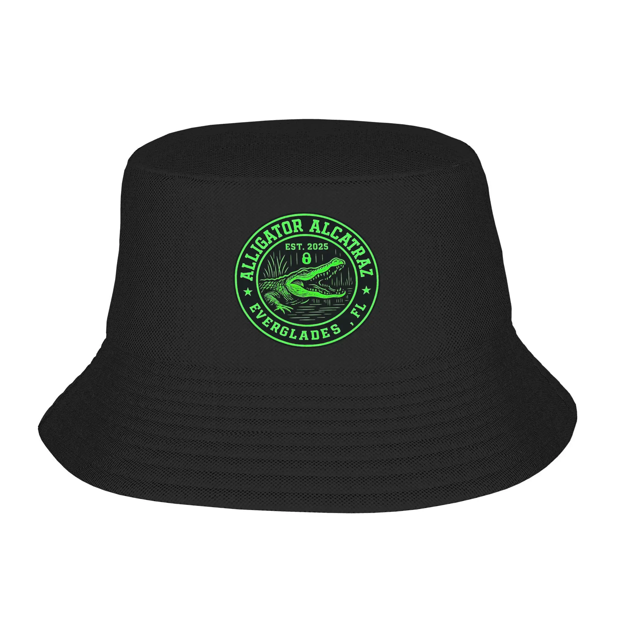Alligator Alcatraz Florida Everglades Parody Design Bucket Hat Fisherman Hats Retro Caps Portable Outdoor Graphic Sunscreen Hats
Alligator Alcatraz Florida Everglades Parody Design Bucket Hat Fisherman Hats Retro Caps Portable Outdoor Graphic Sunscreen Hats