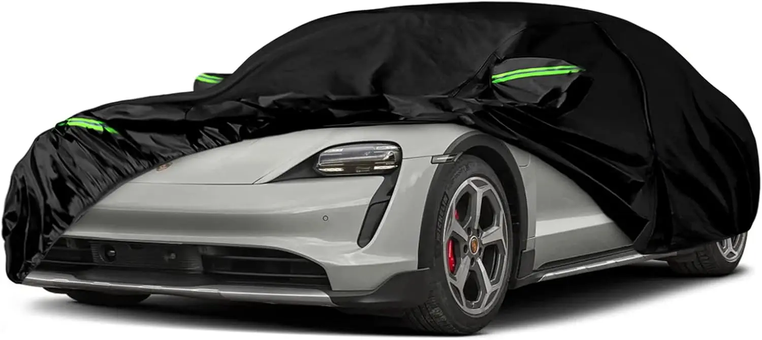 Waterproof All-Weather Car Cover for Porsche Taycan 2019-2025, Custom-Fit with Zipper Door and Charging Port
Waterproof All-Weather Car Cover for Porsche Taycan 2019-2025, Custom-Fit with Zipper Door and Charging Port
