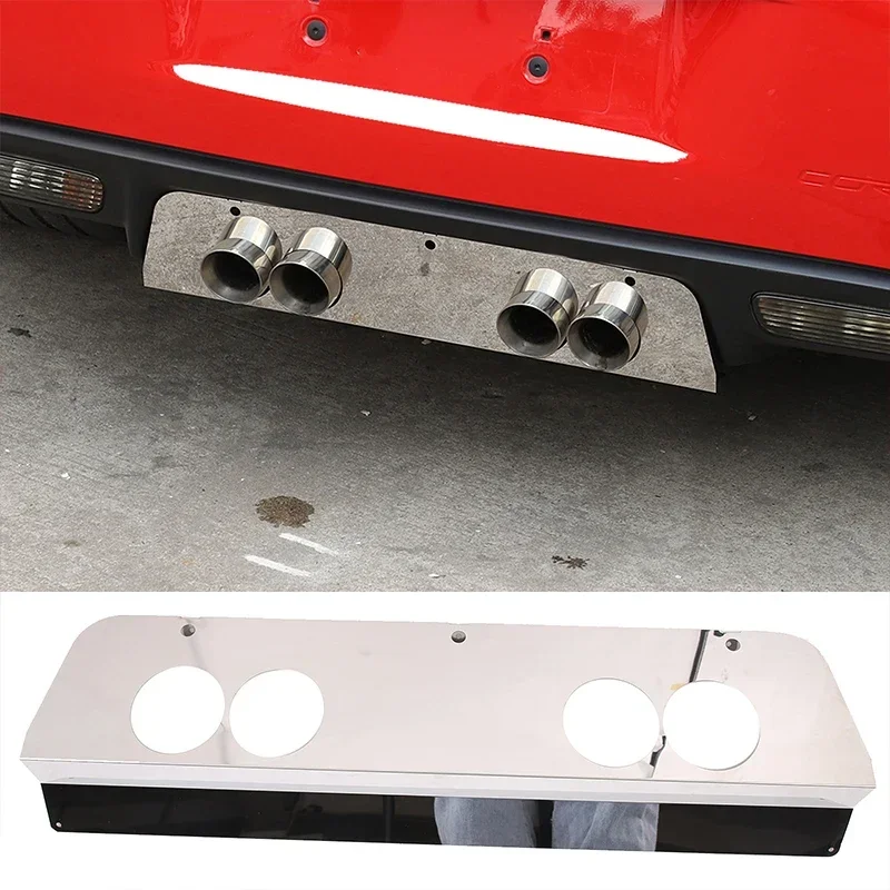 For Chevrolet Corvette C6 2005-2013 Car Tail Throat Exhaust Pipe Baffle Panel Cover Sticker Stainless Steel Exterior Accessories
For Chevrolet Corvette C6 2005-2013 Car Tail Throat Exhaust Pipe Baffle Panel Cover Sticker Stainless Steel Exterior Accessories