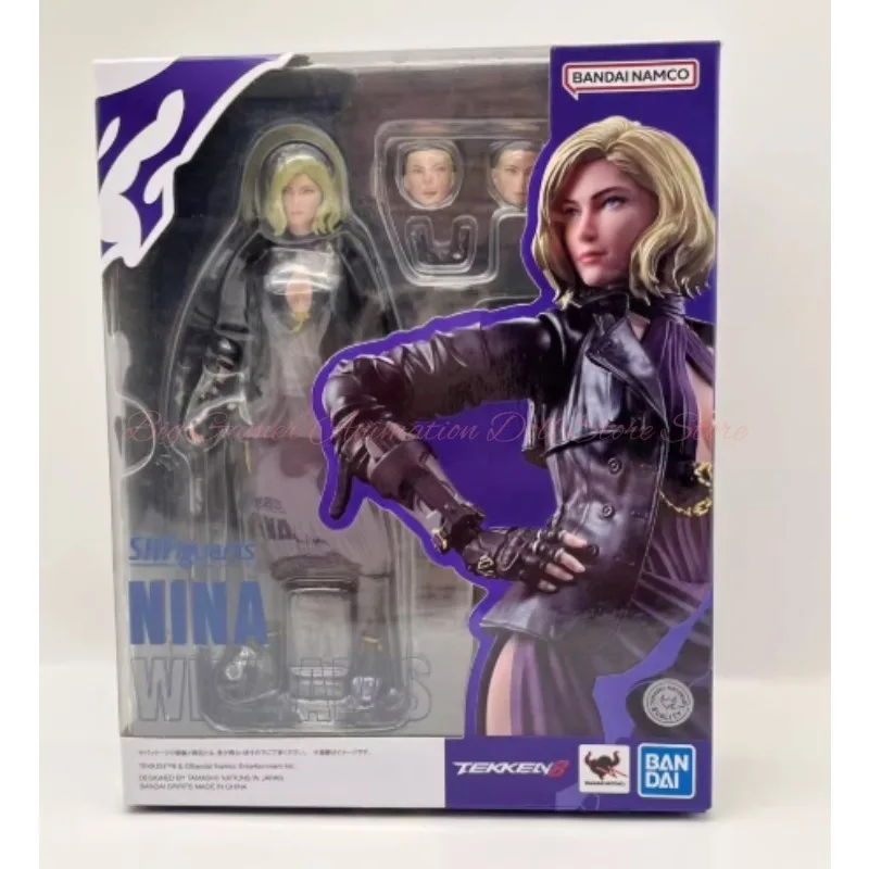 【In-stock】BANDAI SPIRITS S.H.Figuarts Nina Williams Action Figures Models Toys Collection Gifts
【In-stock】BANDAI SPIRITS S.H.Figuarts Nina Williams Action Figures Models Toys Collection Gifts
