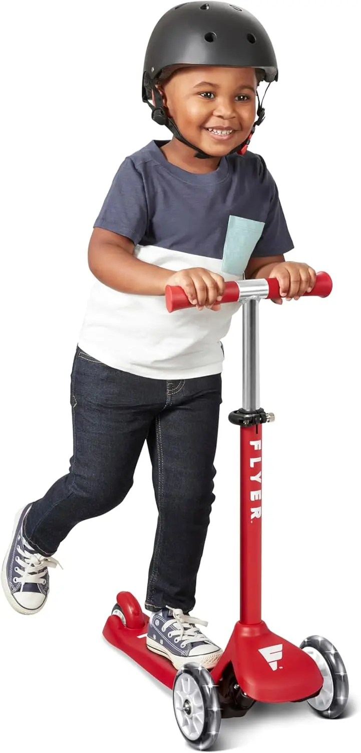 Toddler Scooter with Light Up Wheels for Ages 2-5, Outdoor Toys for Boys & Girls
Toddler Scooter with Light Up Wheels for Ages 2-5, Outdoor Toys for Boys & Girls