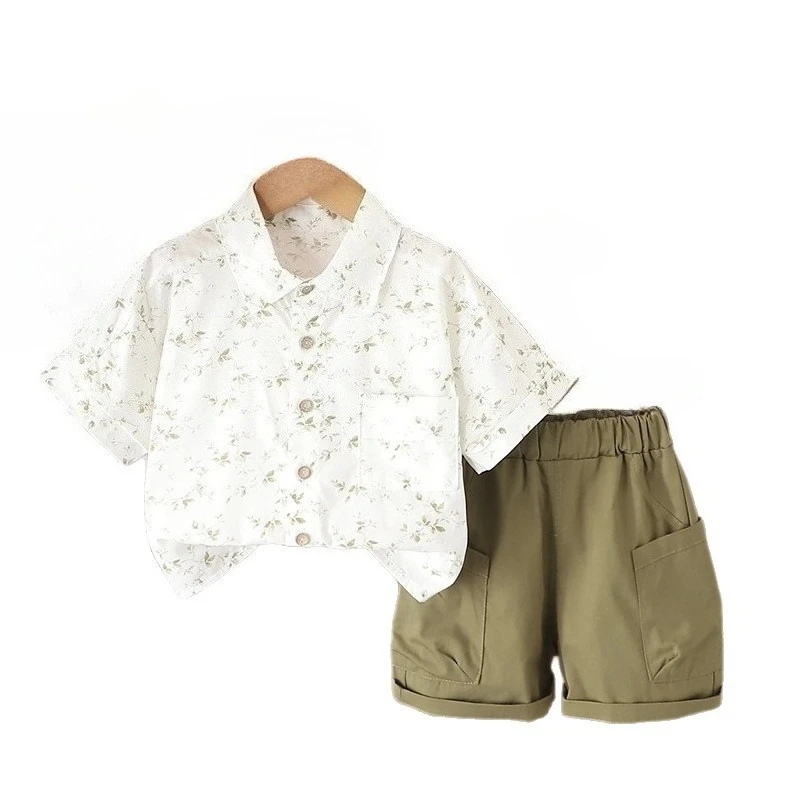 New Summer Baby Boys Clothes Suit Children Short Sleeved Shirt Shorts 2Pcs/Sets Infant Casual Sports Clothing Kids Tracksuits
New Summer Baby Boys Clothes Suit Children Short Sleeved Shirt Shorts 2Pcs/Sets Infant Casual Sports Clothing Kids Tracksuits