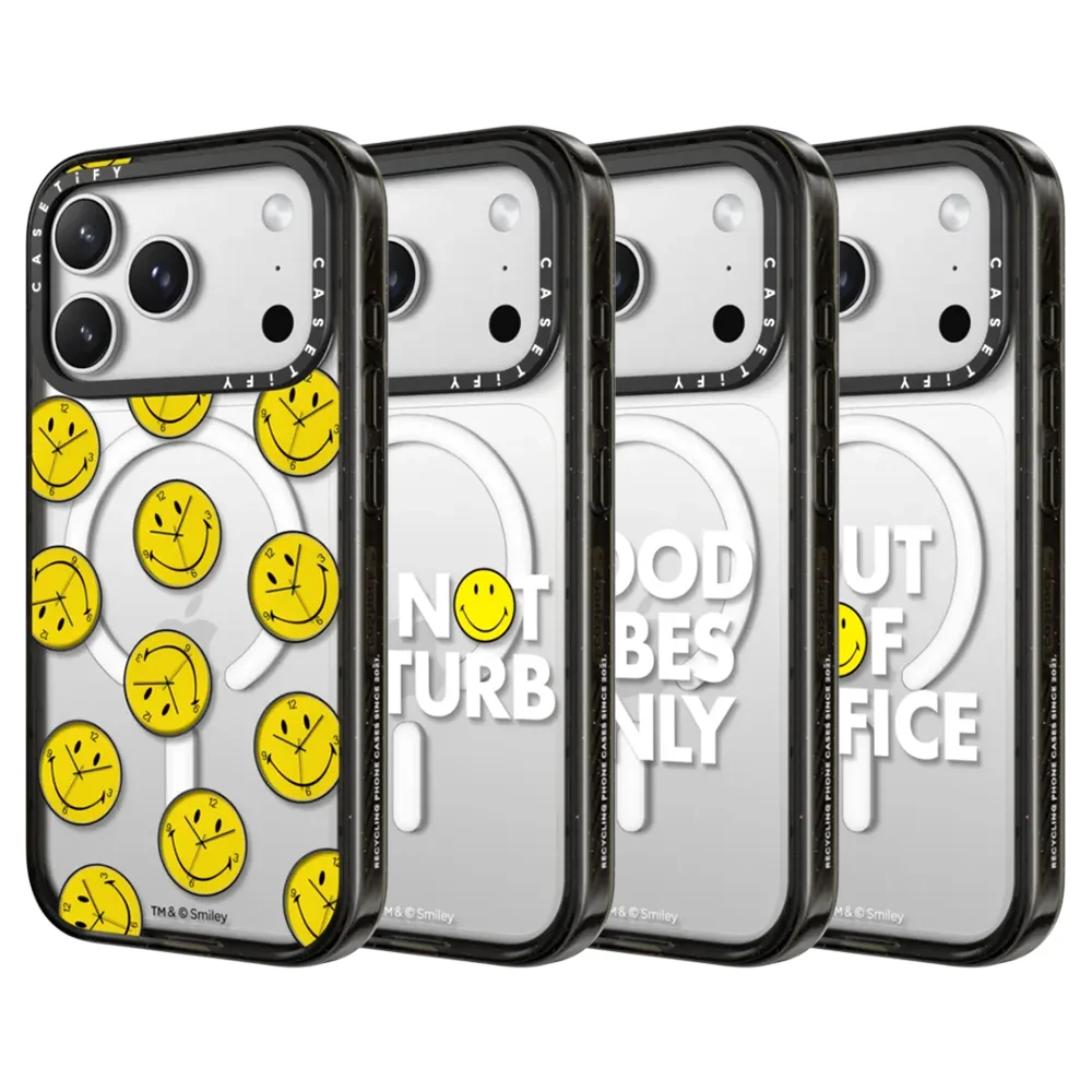 CASETiFY Smiley Series Face Text Stickers Magnetic Drop-proof Case for iPhone 13 14 15 17 16 Pro Max Air Plus Protect Cover
CASETiFY Smiley Series Face Text Stickers Magnetic Drop-proof Case for iPhone 13 14 15 17 16 Pro Max Air Plus Protect Cover