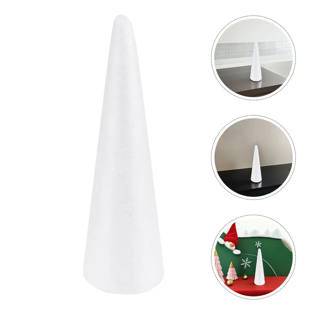 4Pcs White Foam Cones for Crafts Lightweight DIY Art Supplies Rounded Safe Edges School Holiday Decor Floral Arrangements Party
4Pcs White Foam Cones for Crafts Lightweight DIY Art Supplies Rounded Safe Edges School Holiday Decor Floral Arrangements Party