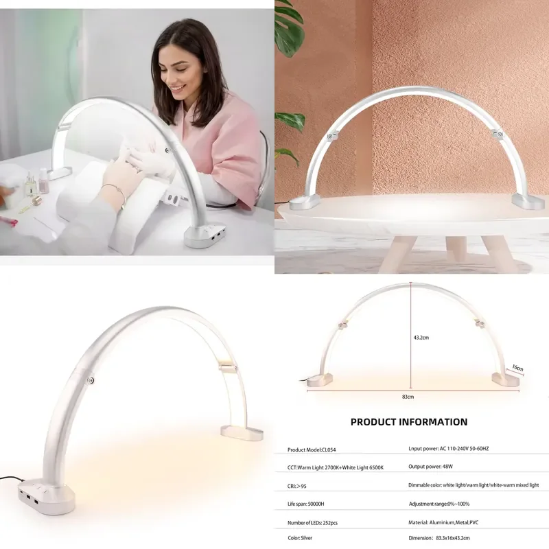【CHIMU HOME】 Misbeauty 48W Moonlight Lamp for Nail Art Foldable Desk Lamp for Nail Tech for 2026
【CHIMU HOME】 Misbeauty 48W Moonlight Lamp for Nail Art Foldable Desk Lamp for Nail Tech for 2026