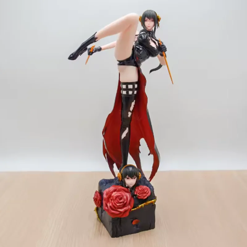 New Hot Anime Figure Yor Forger Black Dress Combat Version Gk Statue Pvc Model Boxed Desktop Ornament Collection Gift
New Hot Anime Figure Yor Forger Black Dress Combat Version Gk Statue Pvc Model Boxed Desktop Ornament Collection Gift