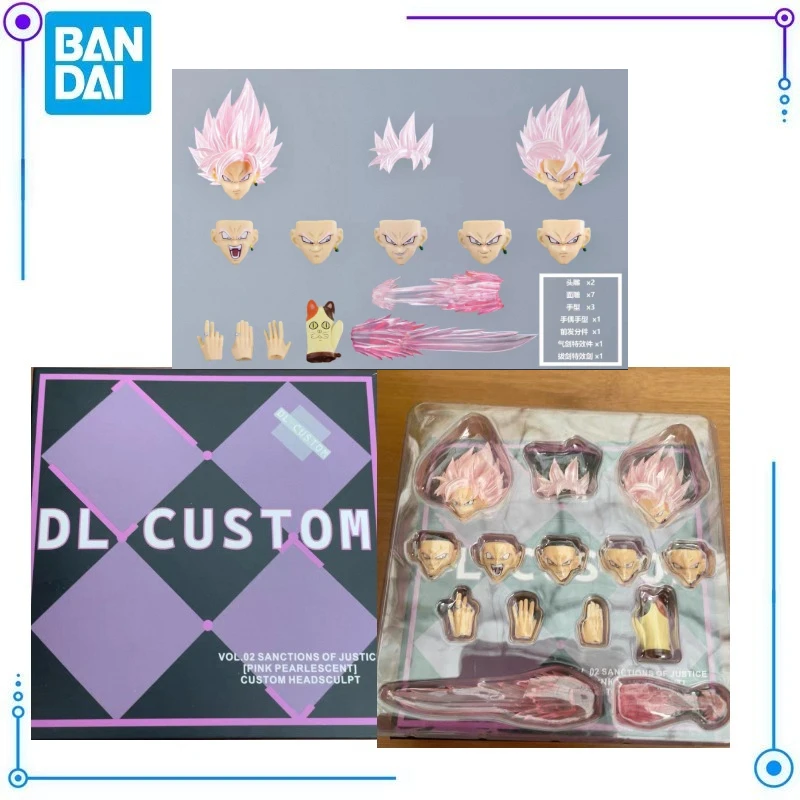 In Stock DL CUSTOM SHF Super Saiyan Rosé Son Goku Black Zamasu Head Accessories Action Figure Anime Collection Toy
In Stock DL CUSTOM SHF Super Saiyan Rosé Son Goku Black Zamasu Head Accessories Action Figure Anime Collection Toy