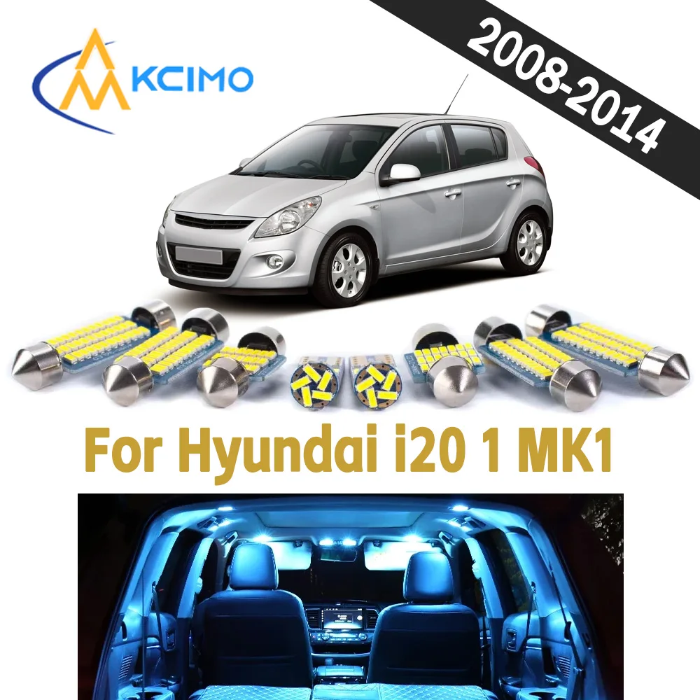 Durable Auto Interior LED Light Kit For Hyundai i20 1 MK1 2008-2014 CANBUS Bright Wear Resistant Vehicle Indoor Lighting Bulbs
Durable Auto Interior LED Light Kit For Hyundai i20 1 MK1 2008-2014 CANBUS Bright Wear Resistant Vehicle Indoor Lighting Bulbs