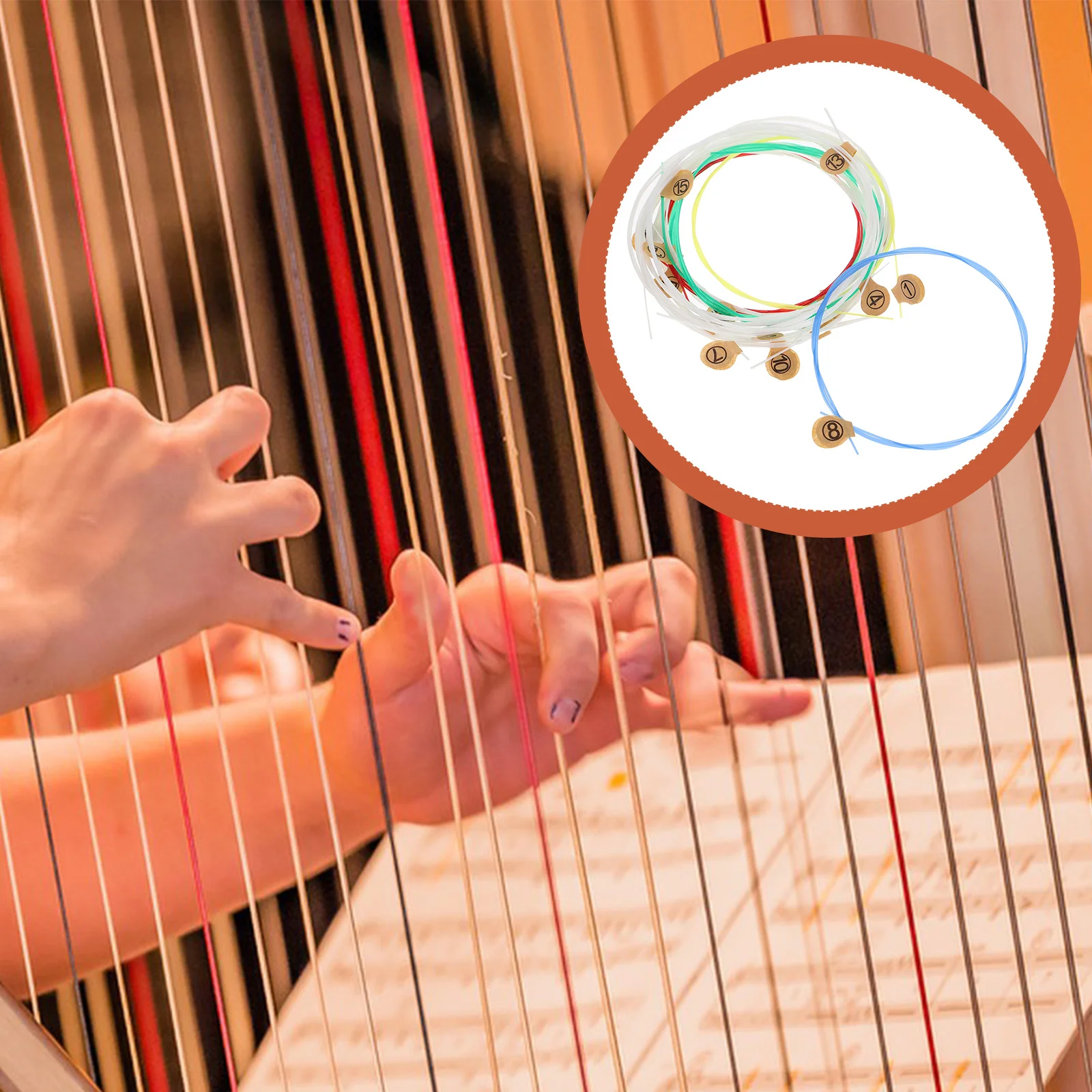 lyre string set lyre string lyre strings parts lyre string replacements harp strings musical instrument accessories
lyre string set lyre string lyre strings parts lyre string replacements harp strings musical instrument accessories