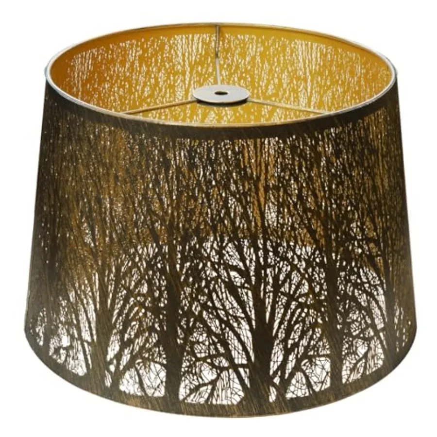 Etched Metal Lampshade Drum Metal Lamp Shade for Table Lamp 10" Top x 12" Bottom x 8" High Replacement Vintage Lamp Shade Patte
Etched Metal Lampshade Drum Metal Lamp Shade for Table Lamp 10" Top x 12" Bottom x 8" High Replacement Vintage Lamp Shade Patte