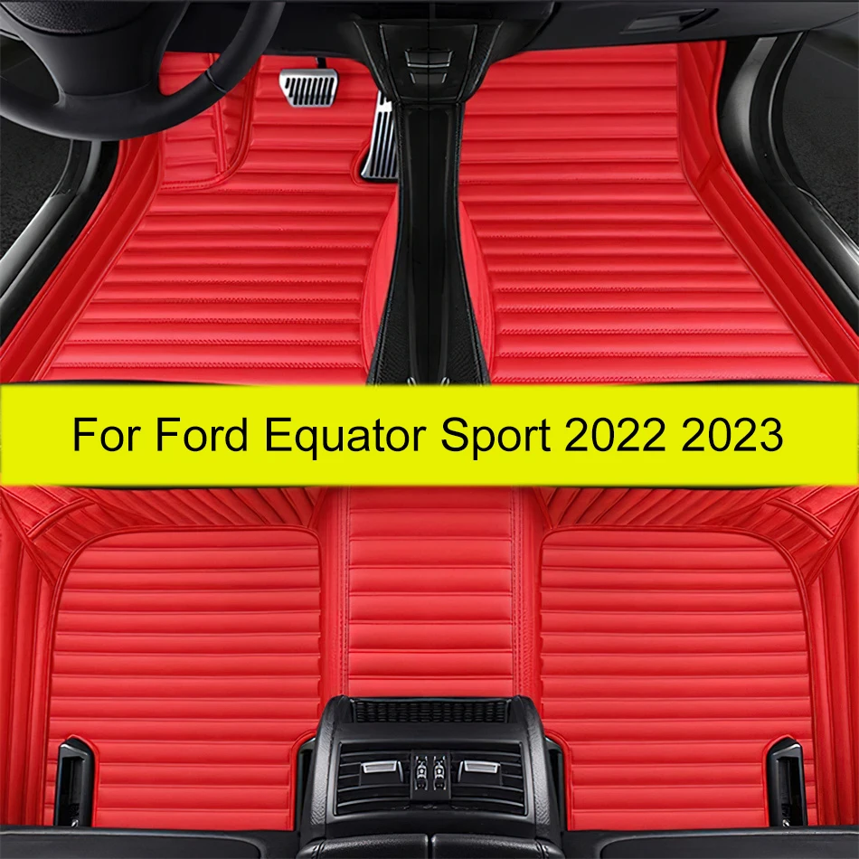 Автомобильные коврики для Ford Equator Sport 2022 2023, пользовательские автомобильные подушечки для ног, автомобильный ковер, аксессуары для интерьера
Автомобильные коврики для Ford Equator Sport 2022 2023, пользовательские автомобильные подушечки для ног, автомобильный ковер, аксессуары для интерьера