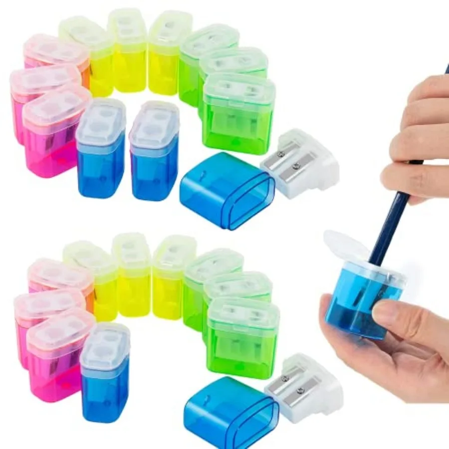 24 PCS 2 Holes Manual with Lid, for,School
24 PCS 2 Holes Manual with Lid, for,School
