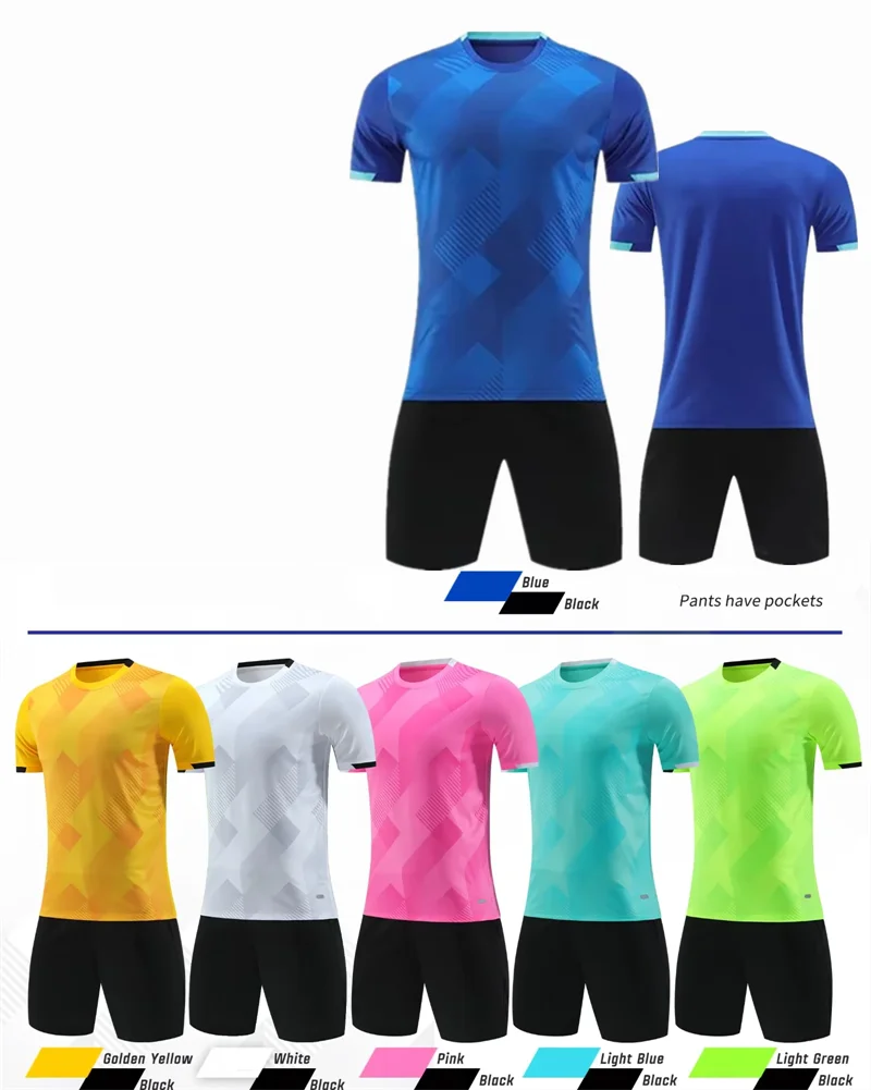 Customized Sublimation Fashion Design Kids Football Sports Soccer Kits Suit Printed Children Soccer Jersey
Customized Sublimation Fashion Design Kids Football Sports Soccer Kits Suit Printed Children Soccer Jersey