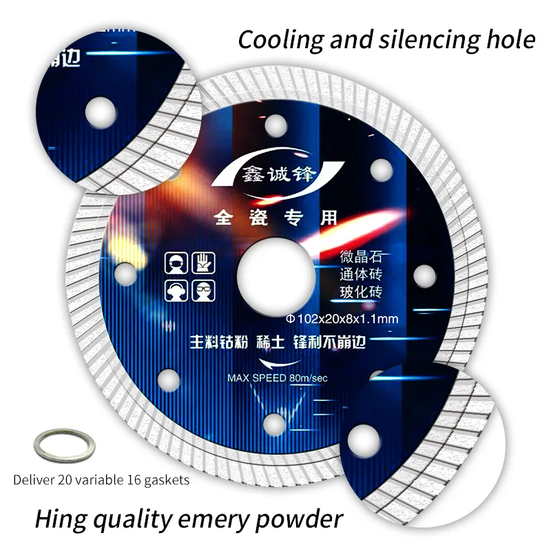 Xinchengfeng Turbo Cutting Disc For Metal Stone Ceramic Tile And Angle Grinder Construction Projects
Xinchengfeng Turbo Cutting Disc For Metal Stone Ceramic Tile And Angle Grinder Construction Projects