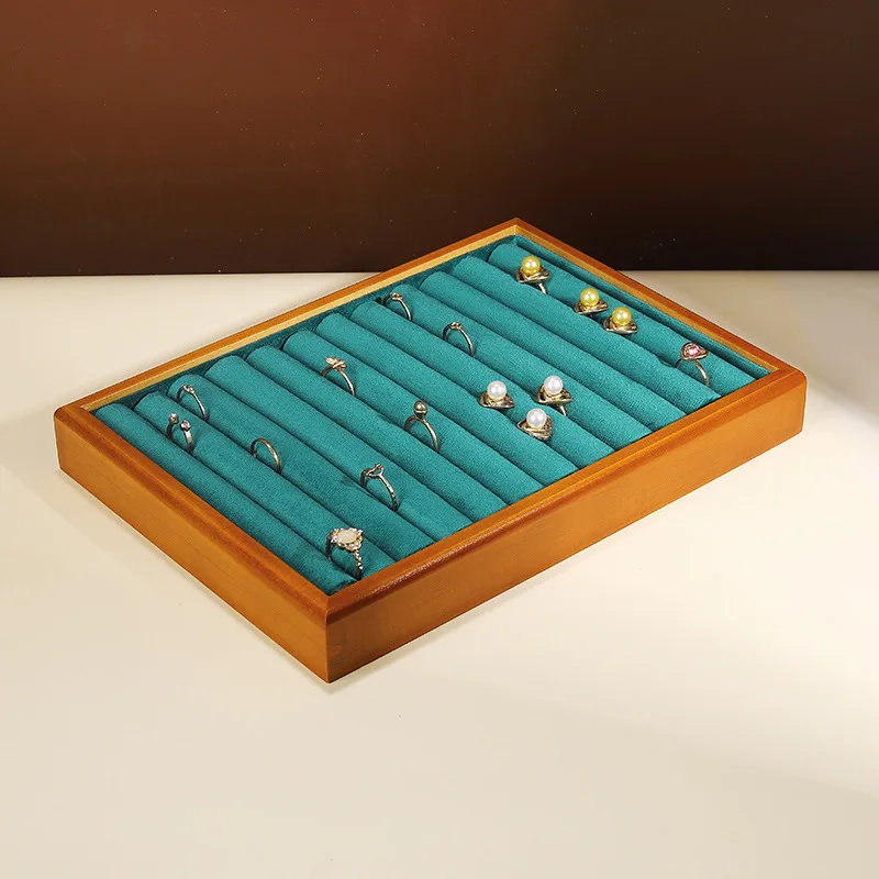 Винтажный зеленый бархатный лоток для демонстрации ювелирных изделий, многофункциональные серьги, кольцо, ожерелье, браслет, часы, лотки для хранения, органайзер для ювелирных изделий 
Винтажный зеленый бархатный лоток для демонстрации ювелирных изделий, многофункциональные серьги, кольцо, ожерелье, браслет, часы, лотки для хранения, органайзер для ювелирных изделий