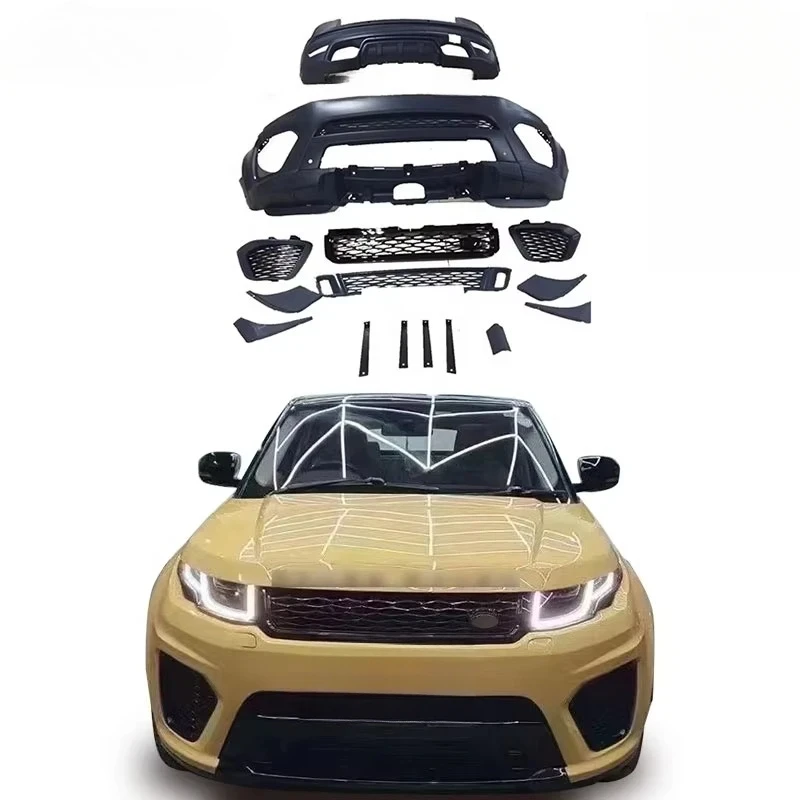 Hot Selling! Modified Body Kit 2012+ Rang Rove Front/Rear Bumpers, Car Grille, Rear Diffuser & Exhaust Tips
Hot Selling! Modified Body Kit 2012+ Rang Rove Front/Rear Bumpers, Car Grille, Rear Diffuser & Exhaust Tips