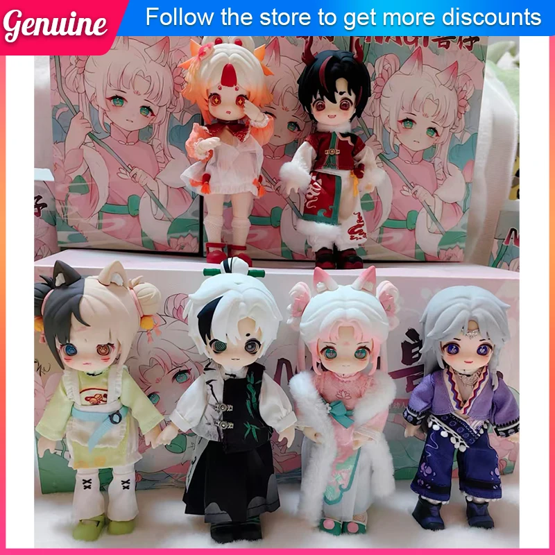 Nagi V4 Generation: Untrammeled Traveler 1/12 BJD шарнирная кукла слепая коробка аниме Коллекционная фигурка унисекс праздничный подарок
Nagi V4 Generation: Untrammeled Traveler 1/12 BJD шарнирная кукла слепая коробка аниме Коллекционная фигурка унисекс праздничный подарок