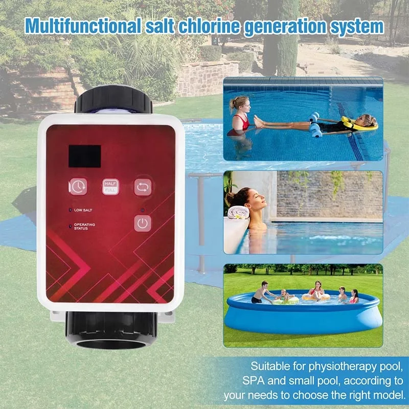 Swimming Pool Chlorinator Swimming Pool Accessories Chlorine Generator Pool Disinfection System Electrolytic Salt
Swimming Pool Chlorinator Swimming Pool Accessories Chlorine Generator Pool Disinfection System Electrolytic Salt