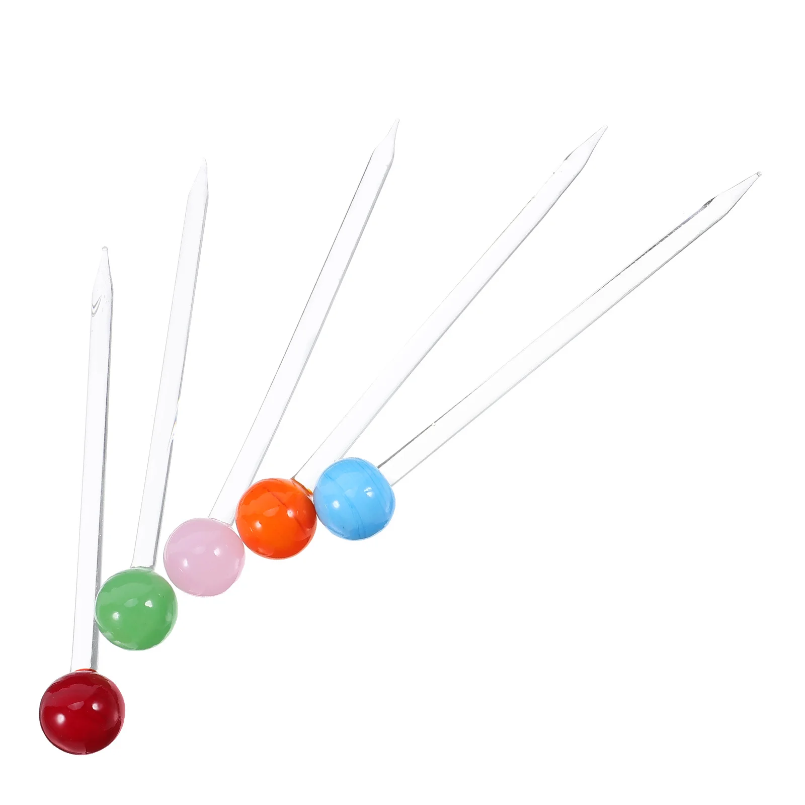5Pcs Colorful Glass Cocktail Picks Fruit Sticks Reusable Party Food Picks Elegant Appetizer Skewers Glass Cocktail Sticks 
5Pcs Colorful Glass Cocktail Picks Fruit Sticks Reusable Party Food Picks Elegant Appetizer Skewers Glass Cocktail Sticks