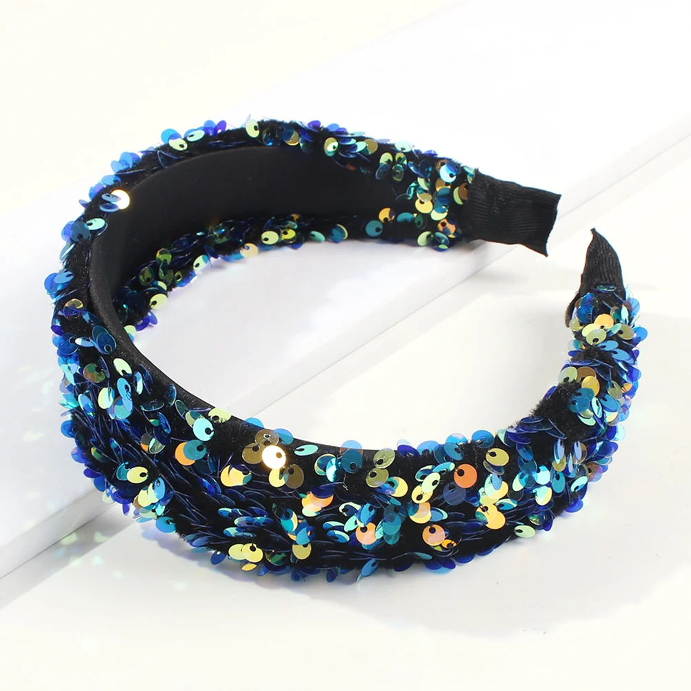 Sequin Hair Band Blue Ribbon Decorative Headband for Girls Women Wedding Party Prom Accessories Hair Tools Styling Sequins Hoop
Sequin Hair Band Blue Ribbon Decorative Headband for Girls Women Wedding Party Prom Accessories Hair Tools Styling Sequins Hoop