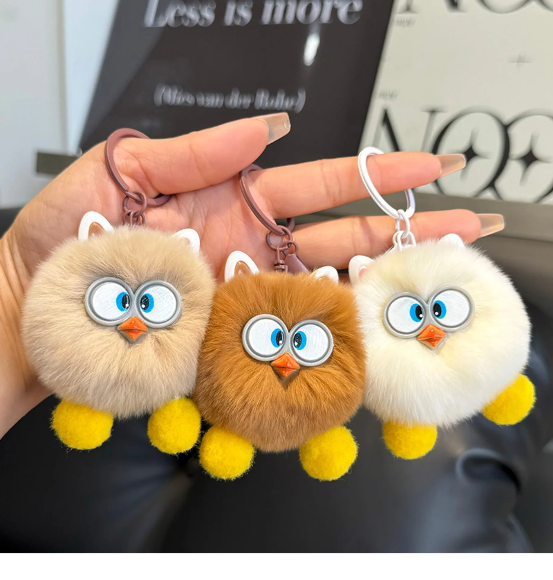 Cute Little Briquette Bag Pendant Imitation Rex Rabbit Hair Bag Exquisite Doll Pendant Cartoon Doll Car Key Chain Birthday Gift
Cute Little Briquette Bag Pendant Imitation Rex Rabbit Hair Bag Exquisite Doll Pendant Cartoon Doll Car Key Chain Birthday Gift