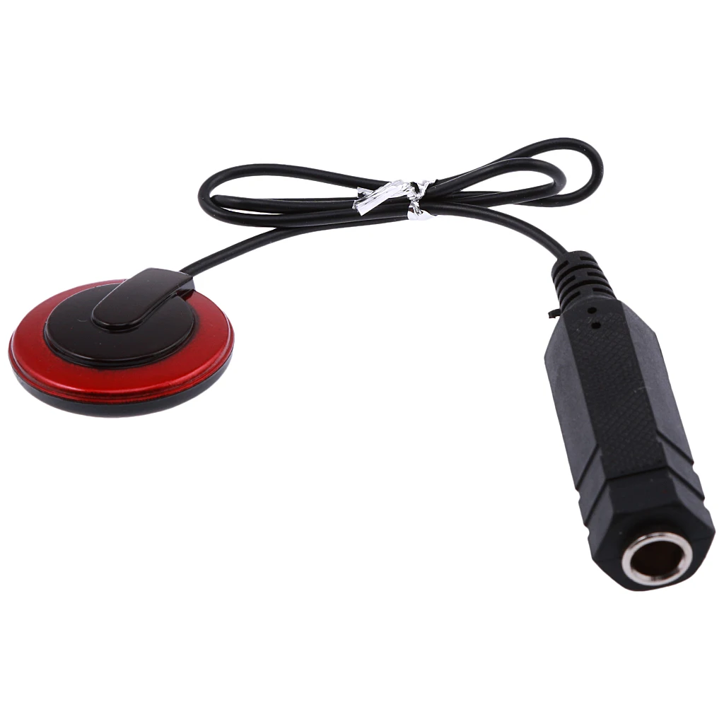 6.35mm Guitar Pickup Piezo Transducer Contact Microphone Professional Instrument Sound Pickup for Mandolin Violin Ukulele
6.35mm Guitar Pickup Piezo Transducer Contact Microphone Professional Instrument Sound Pickup for Mandolin Violin Ukulele
