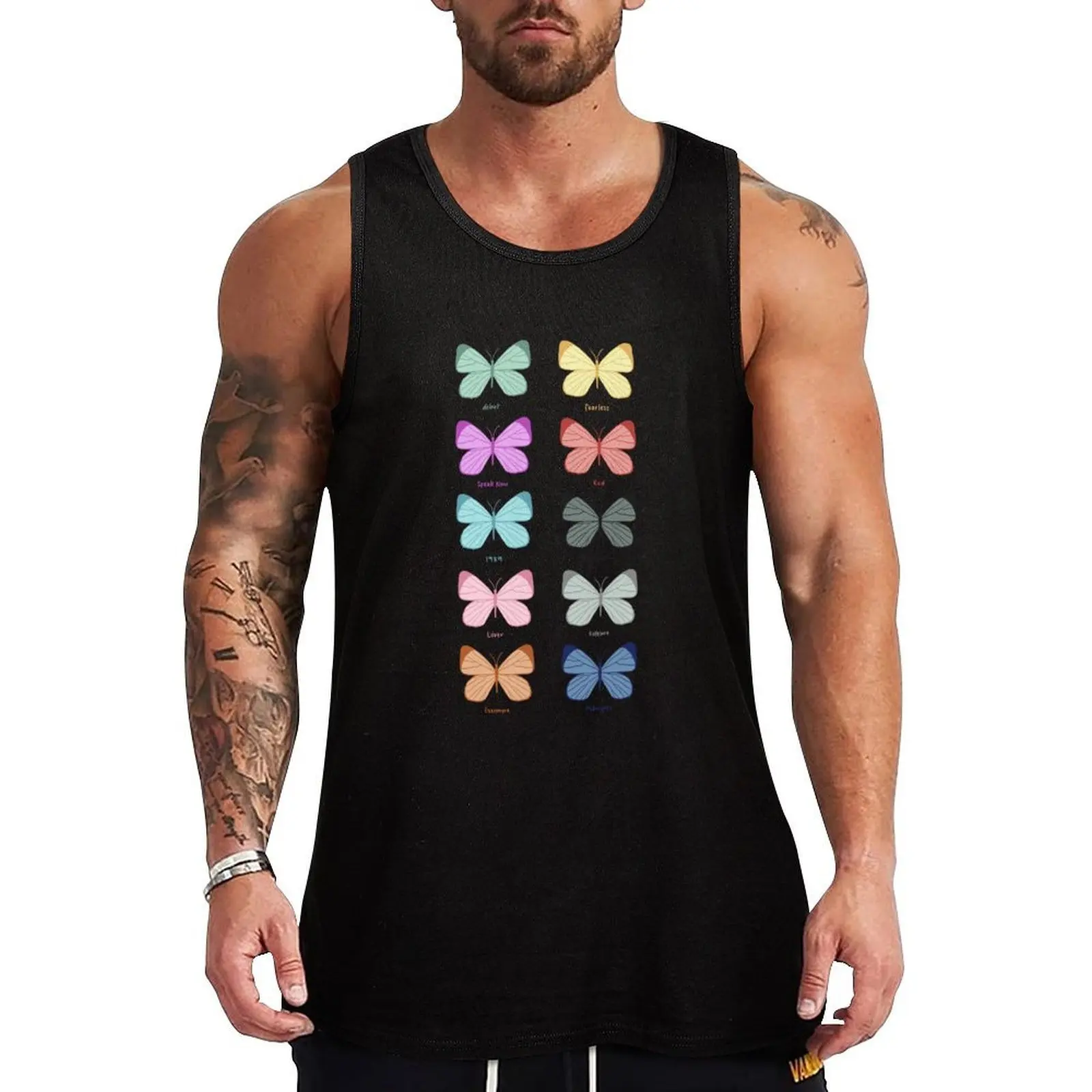 Butterfly Eras Tank Top Men's gym gym training accessories men clothings Gym t-shirt man
Butterfly Eras Tank Top Men's gym gym training accessories men clothings Gym t-shirt man