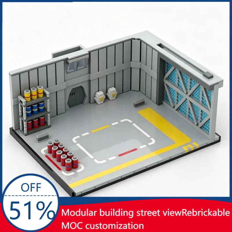 3026pcs MOC Sci Fi Starship Shuttlebay Scene Model Custom Building Blocks Creative Educational Assembly Toy Gift For Collectors
3026pcs MOC Sci Fi Starship Shuttlebay Scene Model Custom Building Blocks Creative Educational Assembly Toy Gift For Collectors