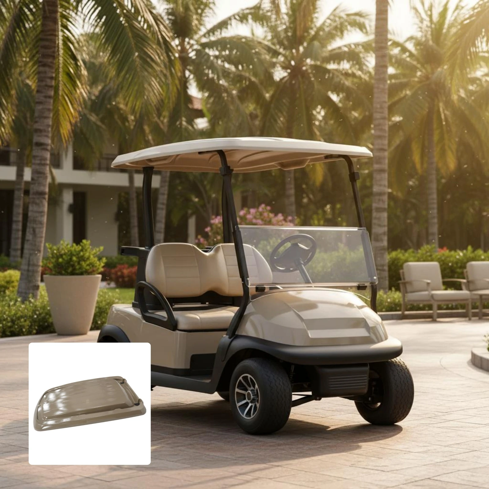 Golf Golf Vehicle Canopy Weather-Resistant Golf Golf Vehicle Roof Panel Overhead Shelter Long-Lasting for Outdoor
Golf Golf Vehicle Canopy Weather-Resistant Golf Golf Vehicle Roof Panel Overhead Shelter Long-Lasting for Outdoor