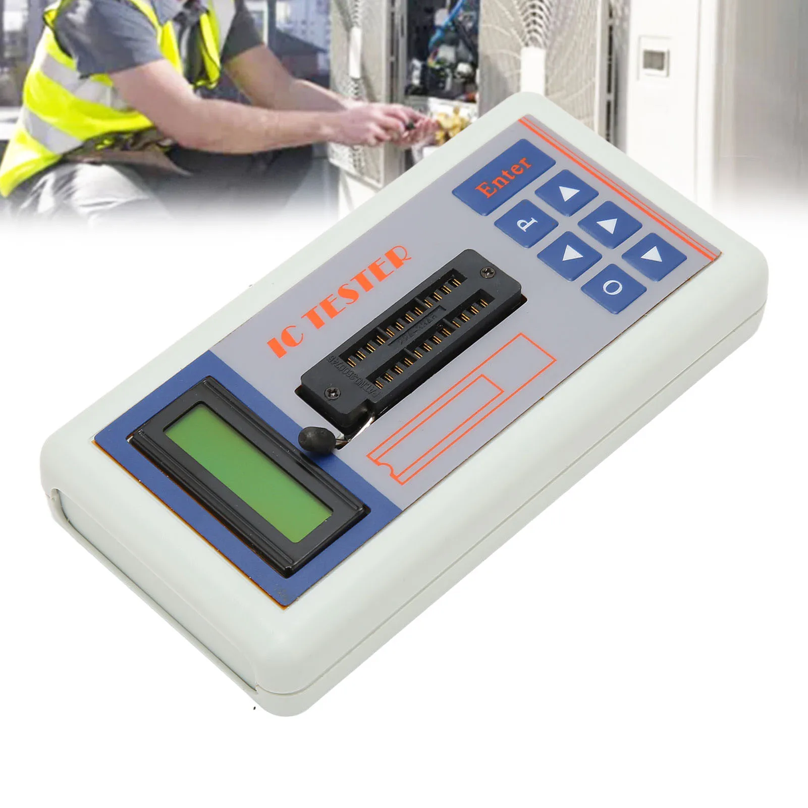 IC-метр, тестер интегральных схем с 5 В, 3,3 В, автоматические режимы, многофункциональный измеритель транзисторов IC для интерфейсных чипов, оптопары
IC-метр, тестер интегральных схем с 5 В, 3,3 В, автоматические режимы, многофункциональный измеритель транзисторов IC для интерфейсных чипов, оптопары