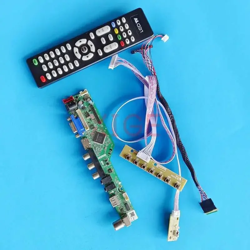 Для B156XTN02.0/2,1/2,2/2,3/2,4 40Pin LVDS 15,6 "1366x768 панель ноутбука Аналоговое ТВ HDMI + VGA + AV + USB драйвер контроллер комплект DIY
Для B156XTN02.0/2,1/2,2/2,3/2,4 40Pin LVDS 15,6 "1366x768 панель ноутбука Аналоговое ТВ HDMI + VGA + AV + USB драйвер контроллер комплект DIY