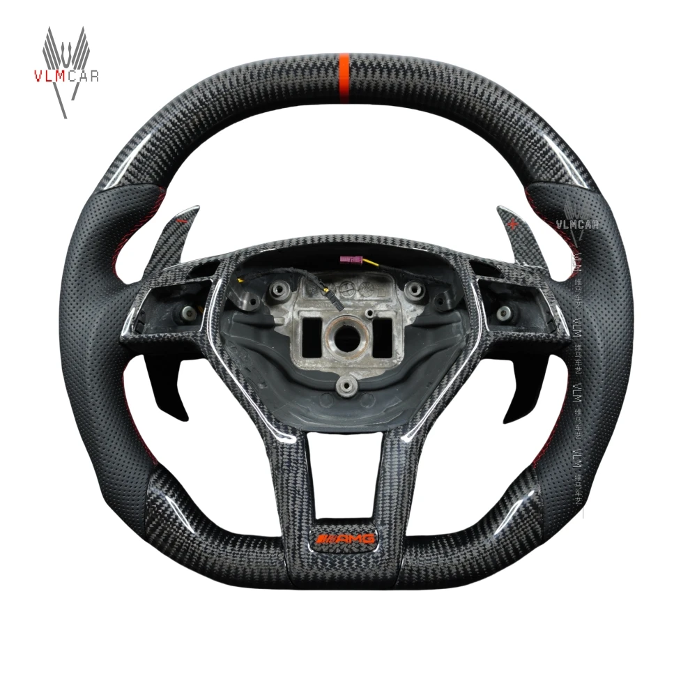 VLMCAR Carbon Fiber Steering Wheel for Mercedes-Benz W204 C-Class Coupe C204 C63 AMG Performance Luxury Upgrade Perfect Fit
VLMCAR Carbon Fiber Steering Wheel for Mercedes-Benz W204 C-Class Coupe C204 C63 AMG Performance Luxury Upgrade Perfect Fit