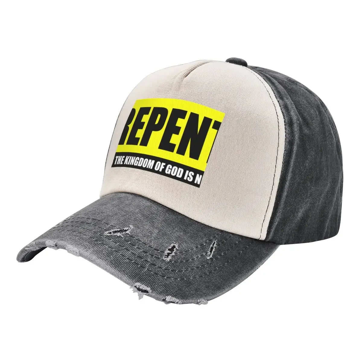 REPENT FOR THE KINGDOM OF GOD IS NEAR Baseball Cap derby hat fun hats Hat Baseball Cap Men Luxury Brand Women's
REPENT FOR THE KINGDOM OF GOD IS NEAR Baseball Cap derby hat fun hats Hat Baseball Cap Men Luxury Brand Women's