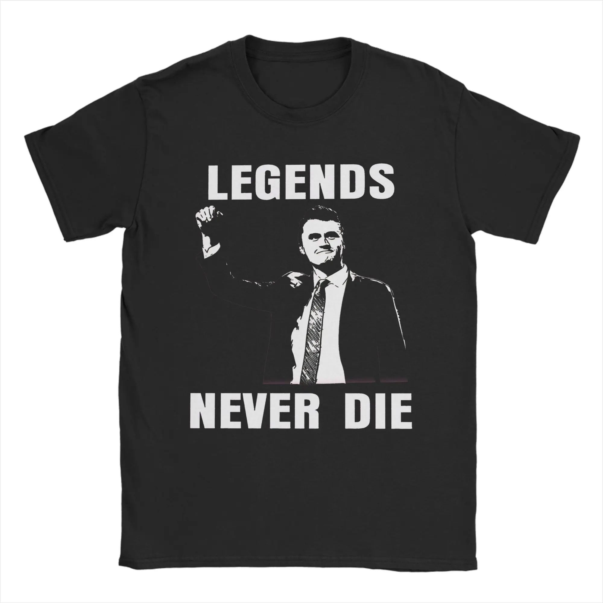 Legends Never Die Charlie Kirk T-Shirt for Men Awesome Pure Cotton Tees O Neck Short Sleeve T Shirt Big Size Clothes
Legends Never Die Charlie Kirk T-Shirt for Men Awesome Pure Cotton Tees O Neck Short Sleeve T Shirt Big Size Clothes