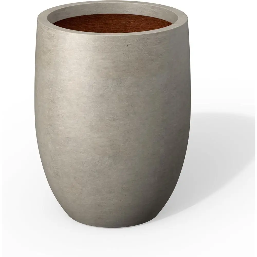 Kante 11.8 Inch Tall Concrete Planter, Large Indoor Outdoor Plant Pot with Drainage, Smooth Weathered Concrete inish with Painte
Kante 11.8 Inch Tall Concrete Planter, Large Indoor Outdoor Plant Pot with Drainage, Smooth Weathered Concrete inish with Painte