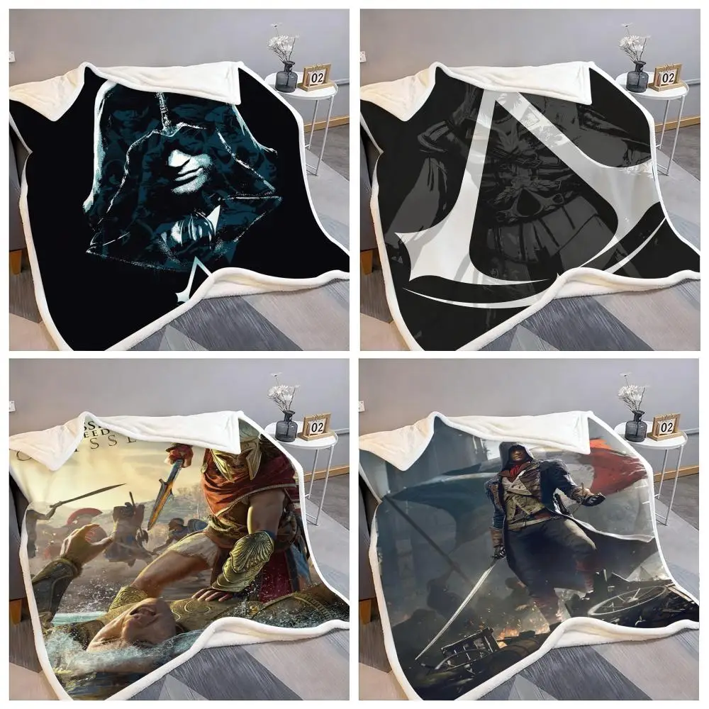 Game A-A-Assassins Creed Throw Flannel Fluffy Soft Blanket Warm Skin-Friendly Throw For Sofa Bed Office Nap Winter
Game A-A-Assassins Creed Throw Flannel Fluffy Soft Blanket Warm Skin-Friendly Throw For Sofa Bed Office Nap Winter